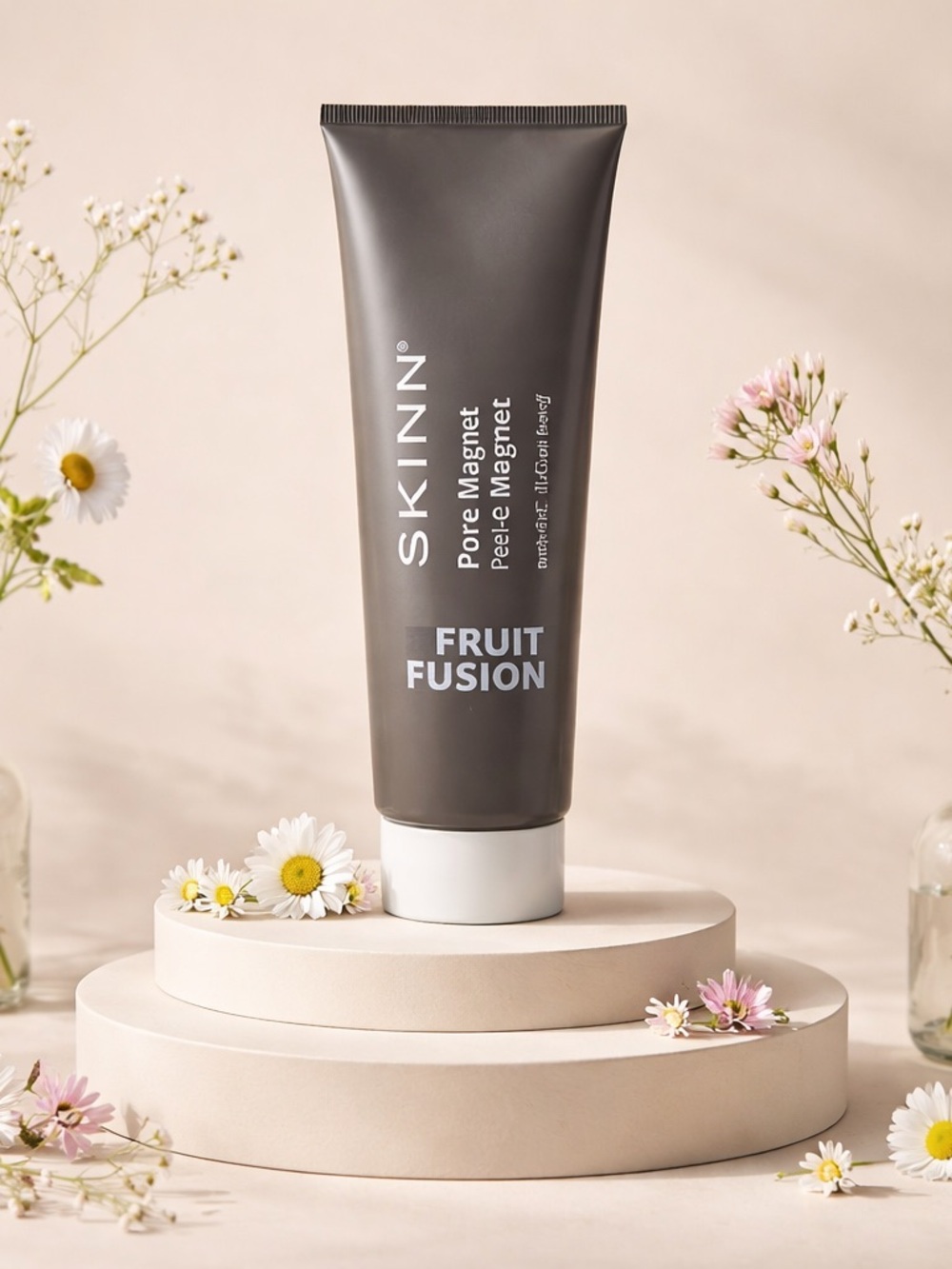 New 6 oz SKINN Fruit Fusion Pore Magnet Goji Clay Peel-off Mask 177 ml Salicylic